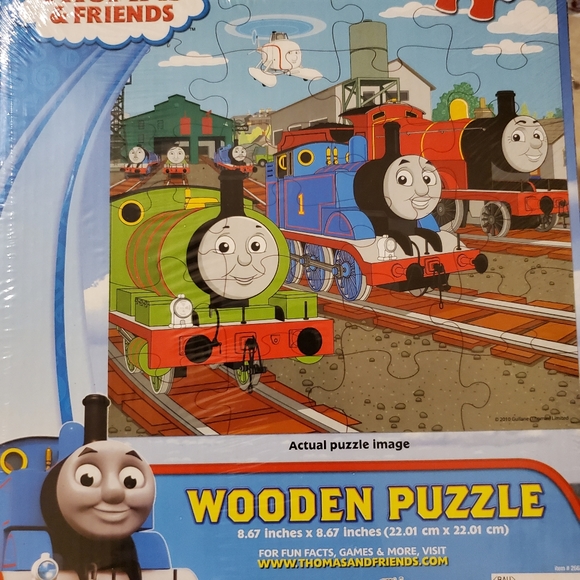 2/$15 Thomas & Friends Wooden Puzzle 25 Pieces - Picture 3 of 4